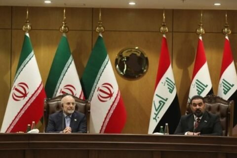 Speaker Ghalibaf meets with Iraqi counterpart in Baghdad