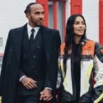 Kim Kardashian, Lewis Hamilton look loved up as couple poses for camera in matching outfits
