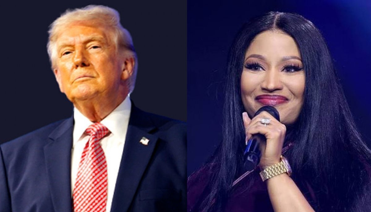 Nicki Minaj defends her admiration for Donald Trump: 'He's just himself'