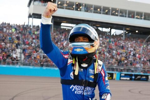 NASCAR champion Kyle Larson experiences the lowest-lows and the highest-highs
