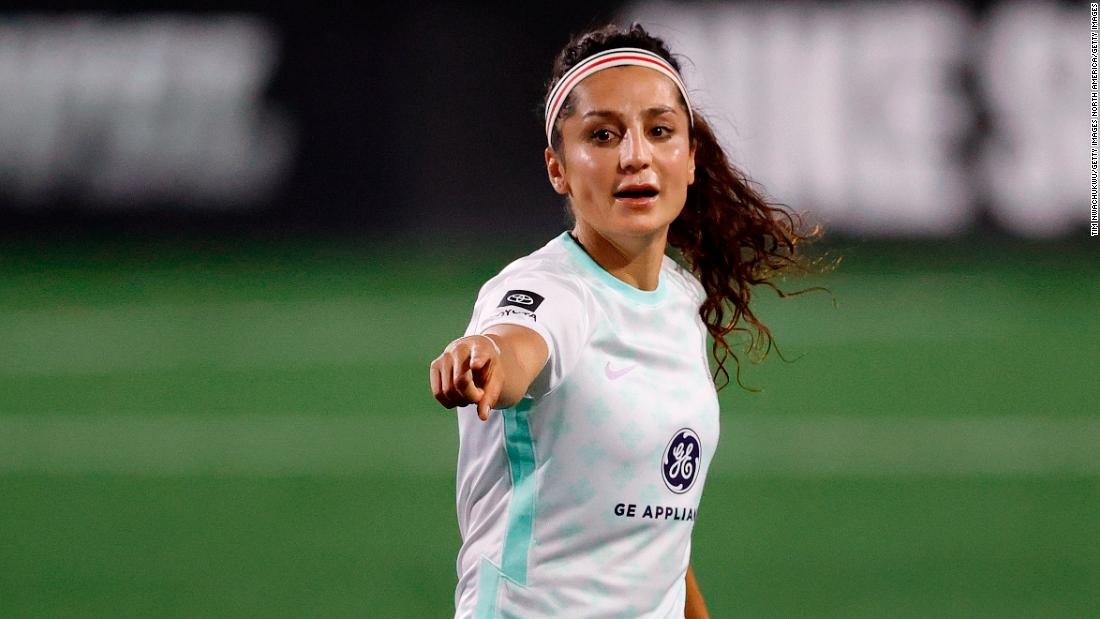 Nadia Nadim on women's football in Afghanistan one year on from Taliban takeover