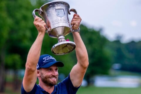 Wyndham Clark soars to first PGA Tour victory at Wells Fargo Championship