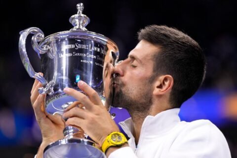 Novak Djokovic beats Daniil Medvedev to win US Open men's final, extending his record grand slam titles to 24