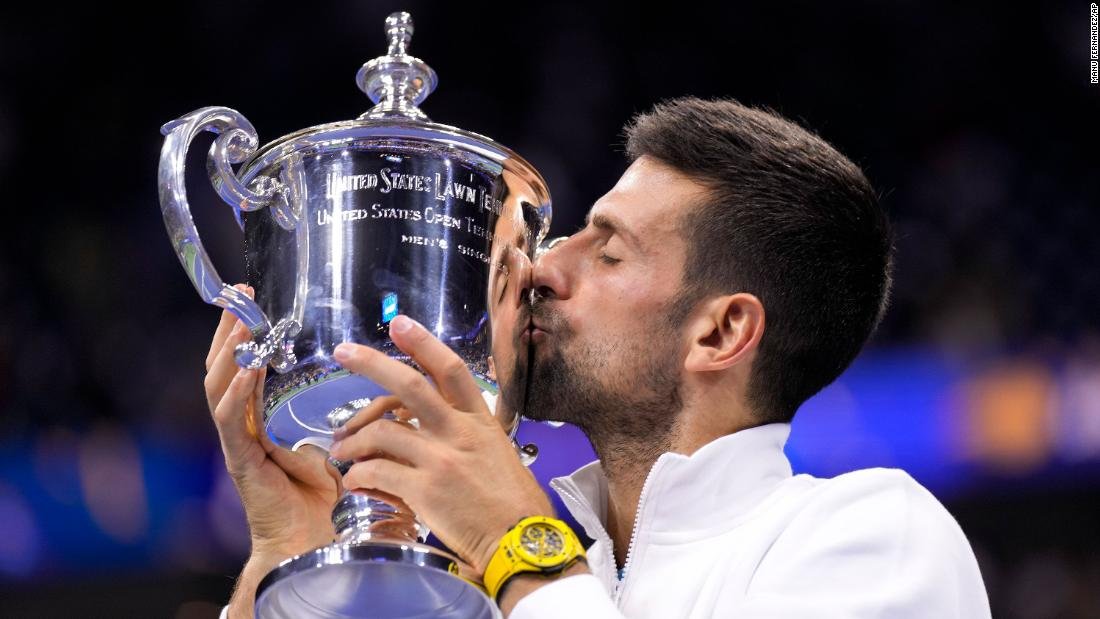 Novak Djokovic beats Daniil Medvedev to win US Open men's final, extending his record grand slam titles to 24