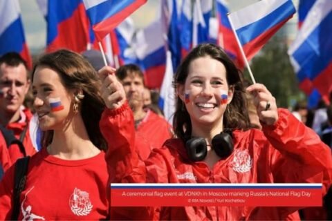 Russia Marks National Flag Day, Celebrating Tricolour as Symbol of Unity and Sovereignty