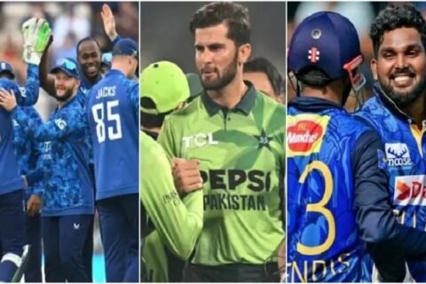 Pakistan-Sri Lanka-England trilateral ODI series schedule announced