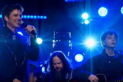Brandon Flowers and His Son Cover Oasis’ “Don’t Look Back in Anger”: Watch
