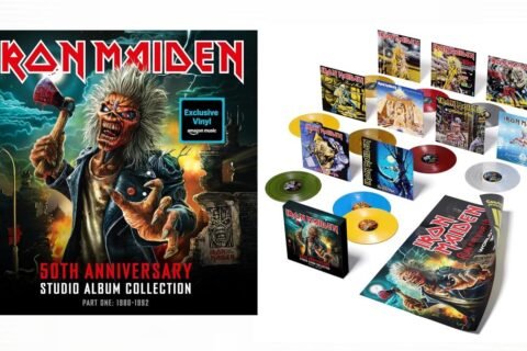 Iron Maiden Announce 50th Anniversary Color Vinyl Box Set