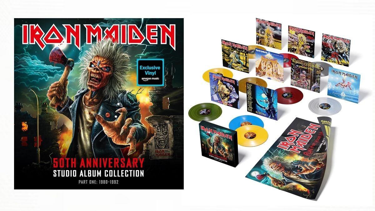 Iron Maiden Announce 50th Anniversary Color Vinyl Box Set