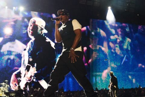 JAY-Z Joined by Justin Timberlake at Paris 30th Anniversary Show