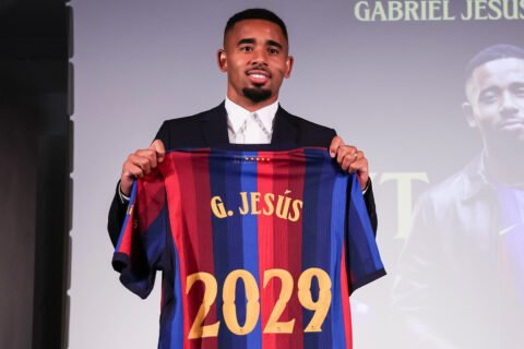 Barcelona Completes Transfer Deadline Day Deal For Gabriel Jesus From Arsenal
