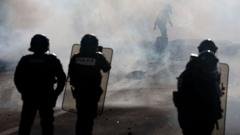 Teenager's hand blown off during confrontation between France school protesters and police