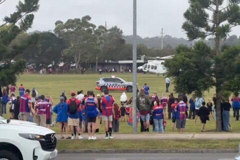 Ten injured as car hits crowd in Australia in 'horrible incident'
