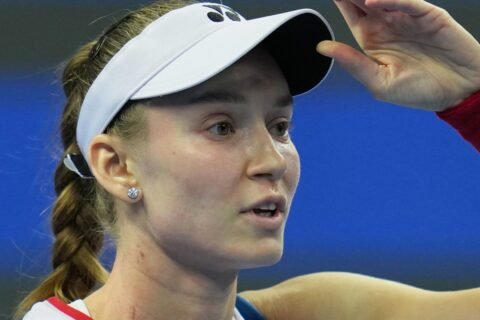 Rybakina suffers shock loss in first match as world No 1
