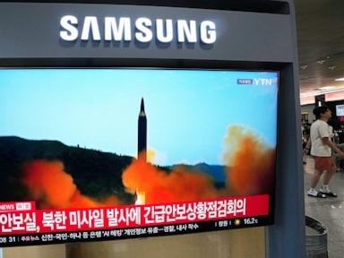 South Korea’s military says North Korea fired projectile toward its eastern waters